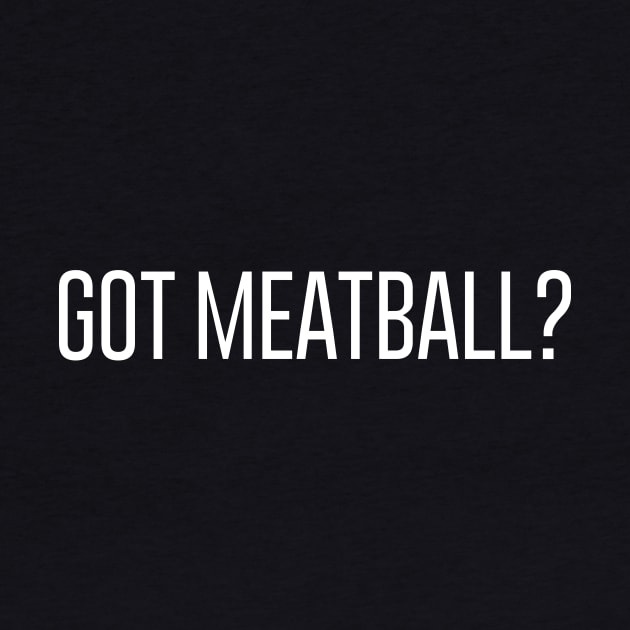 Got Meatball? by sunima